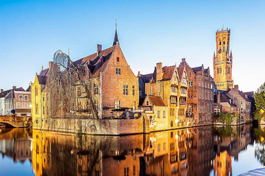 Лучшие города Бельгии - Брюгге