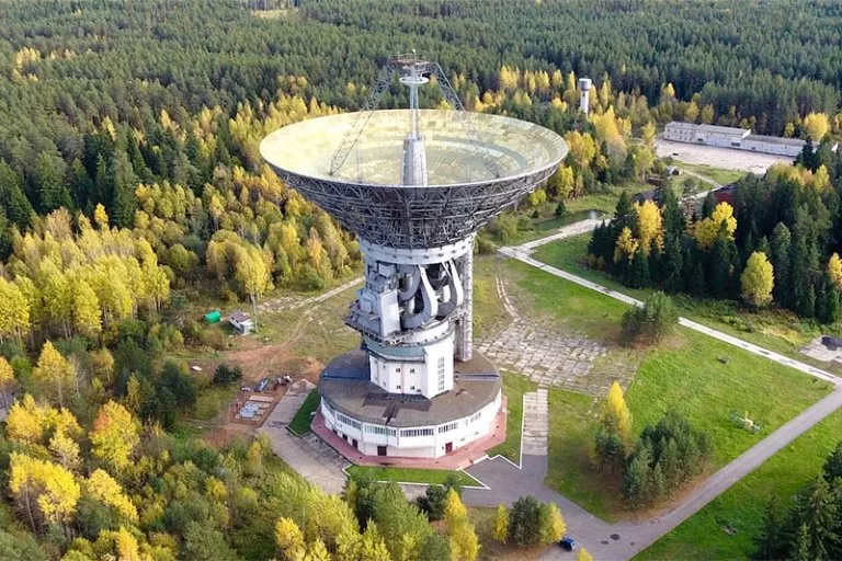 Главные достопримечательности Калязина - Радиотелескоп в Калязине