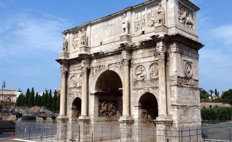 Главные достопримечательности Рима - Триумфальная Арка Константина