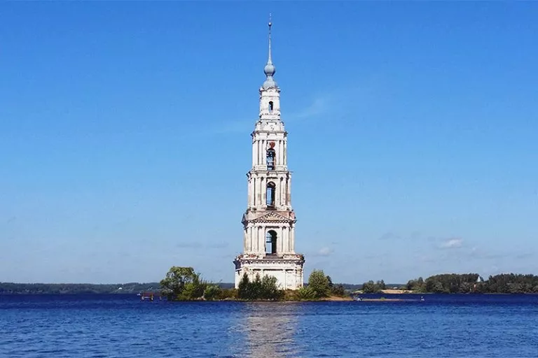 Главные достопримечательности Центральной России - Калязинская колокольня