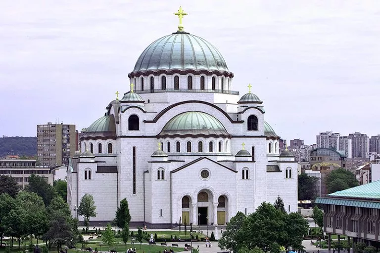 Главные достопримечательности Сербии - Храм Святого Саввы