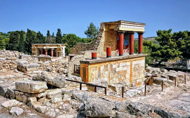 Главные достопримечательности Ираклиона (о. Крит) - Кносский дворец