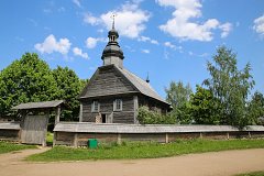 Покровская церковь из деревни Логновичи Клецкого района Минской области