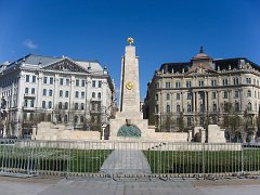 Памятник советским воинам, погибших в боях за Будапешт в 1945 году