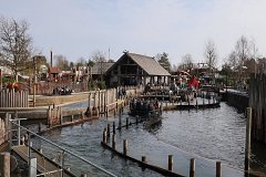 Деревня викингов в парке развлечений Леголенд в Дании