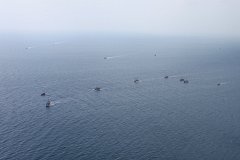 Развлекательный флот в море у Аланьи
