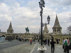 Площадь Рыбацкого бастиона в Будапеште