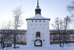 Казанская башня Кирилло-Белозерского монастыря