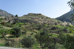 Вид на Микенский акрополь