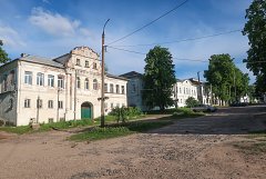 Дома в историческом центре города Калязин Тверской области