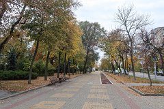 Обзор города Липецк - Верхний парк на улице Ленина