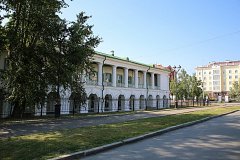 Биржевой корпус - здание XIX века в Томске