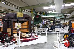 Истребитель Мессершмитт-109 - экспонат музея техники Зинсхайм в Германии