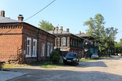 Историческая улица Бакунина в Томске