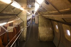 Пассажирский салон самолета Ту-144