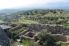 Руины древнегреческого города Микены