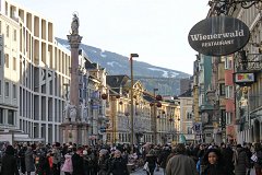 Колонна Святой Анны на улица Марии-Терезии в Инсбруке
