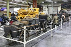 Военный обоз времен Первой мировой войны - экспонат музея техники Зинсхайм в Германии 