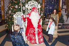 Дед Мороз в Великом Устюге отвечает на вопросы детей
