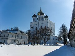 Трапезная Троицкого собора Псковского кремля