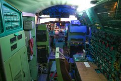 Кабина экипажа сверхзвукового авиалайнера Ту-144