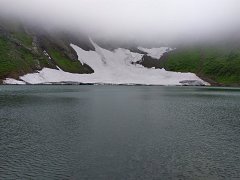 Снег на втором Ивановском озере