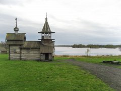 Музей-заповедник Кижи на острове в Онежском озере