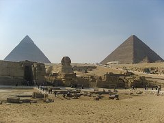 Сфинкс и Великие пирамиды в Египте
