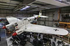 Бомбардировщик Хейнкель Хе-111 - экспонат музея техники Зинсхайм в Германии