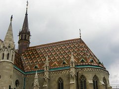 Крыша церкви Святого Матьяша в Будапеште