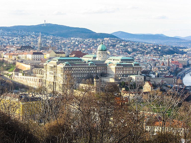 Прогулка по горе Геллерт в Будапеште - Цитадель и смотровая площадка 