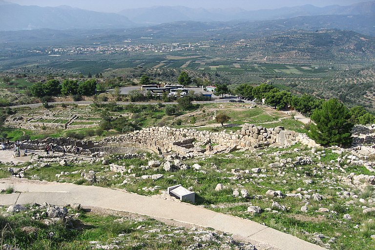 Древнегреческий город Микены