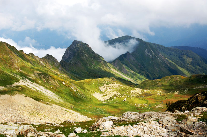 Гора Ачишхо на Кавказе