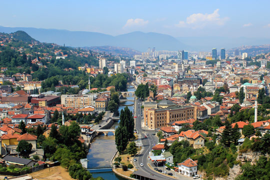 Лучшие города Боснии и Герцеговины - Сараево