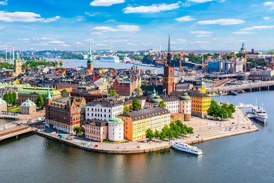 Лучшие города Швеции - Стокгольм