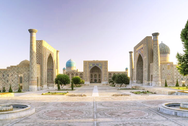 Главные достопримечательности Узбекистана - Площадь Регистан