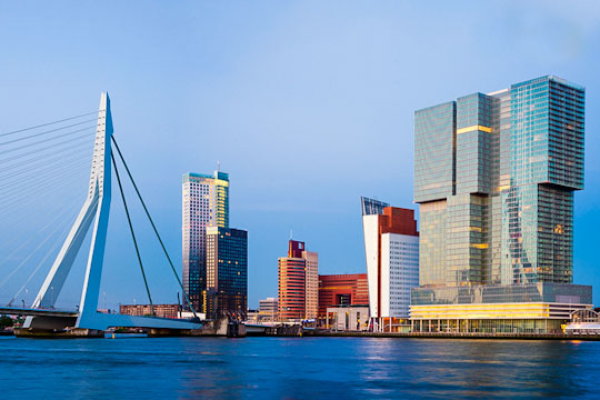 Лучшие города Нидерланд - Роттердам