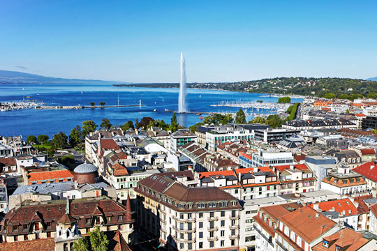Лучшие города Швейцарии - Женева