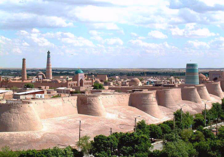 Главные достопримечательности Узбекистана - Крепость Ичан-Кала