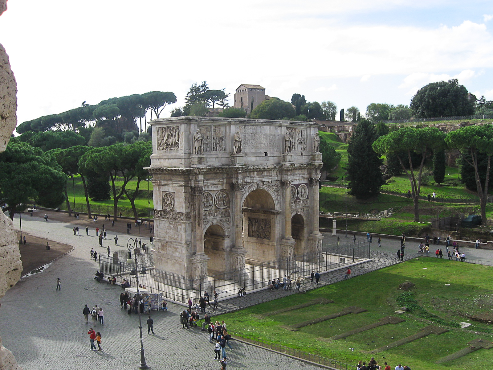 Триумфальная Арка Константина в Риме
