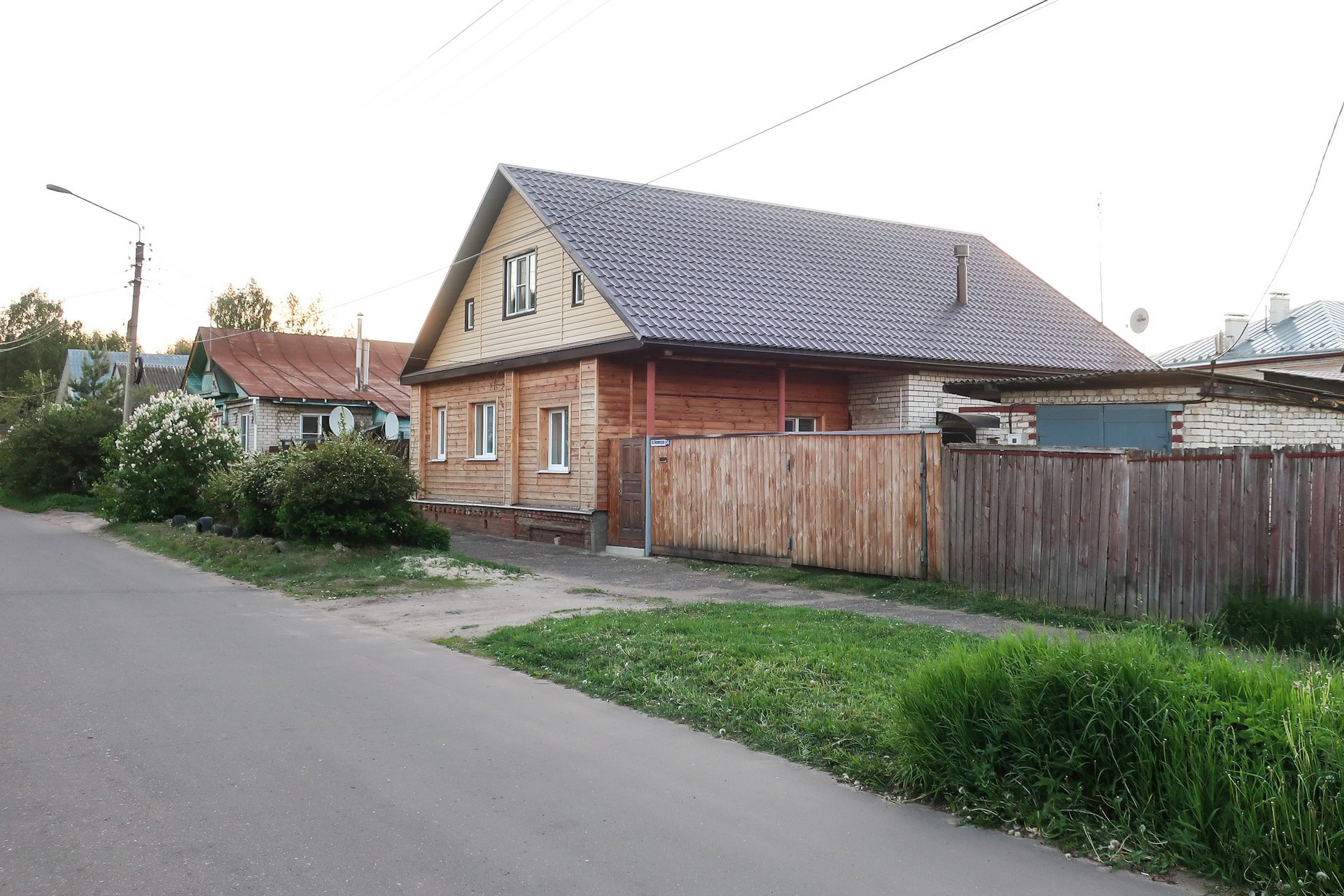 Жилые дома в городе Нерехта Костромской области