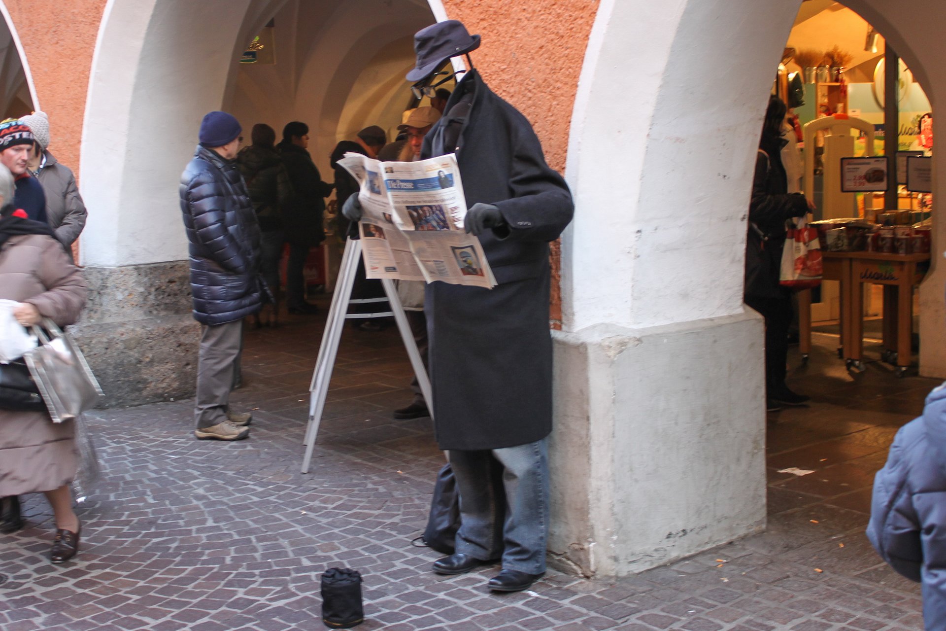 Человек-Невидимка в Инсбруке