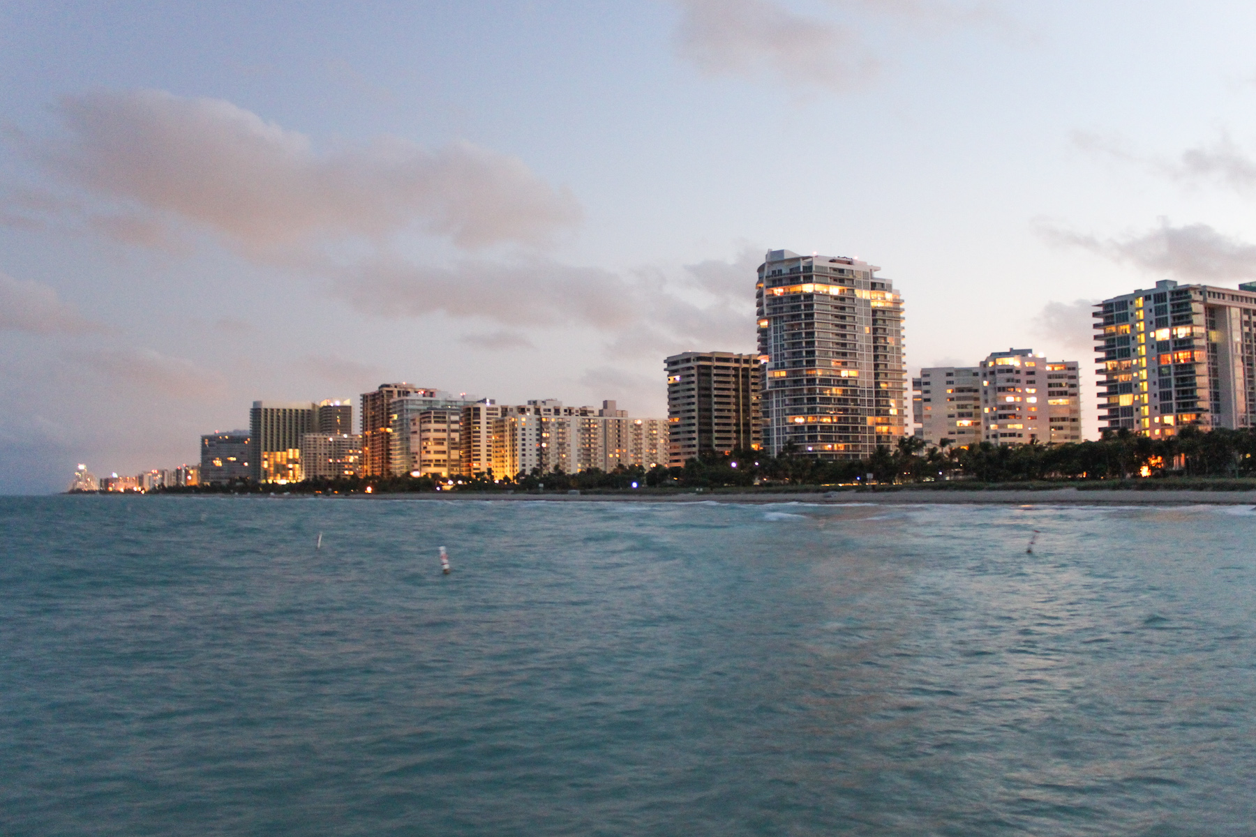 Резиденции на берегу Атлантического океана в Майами-Бич