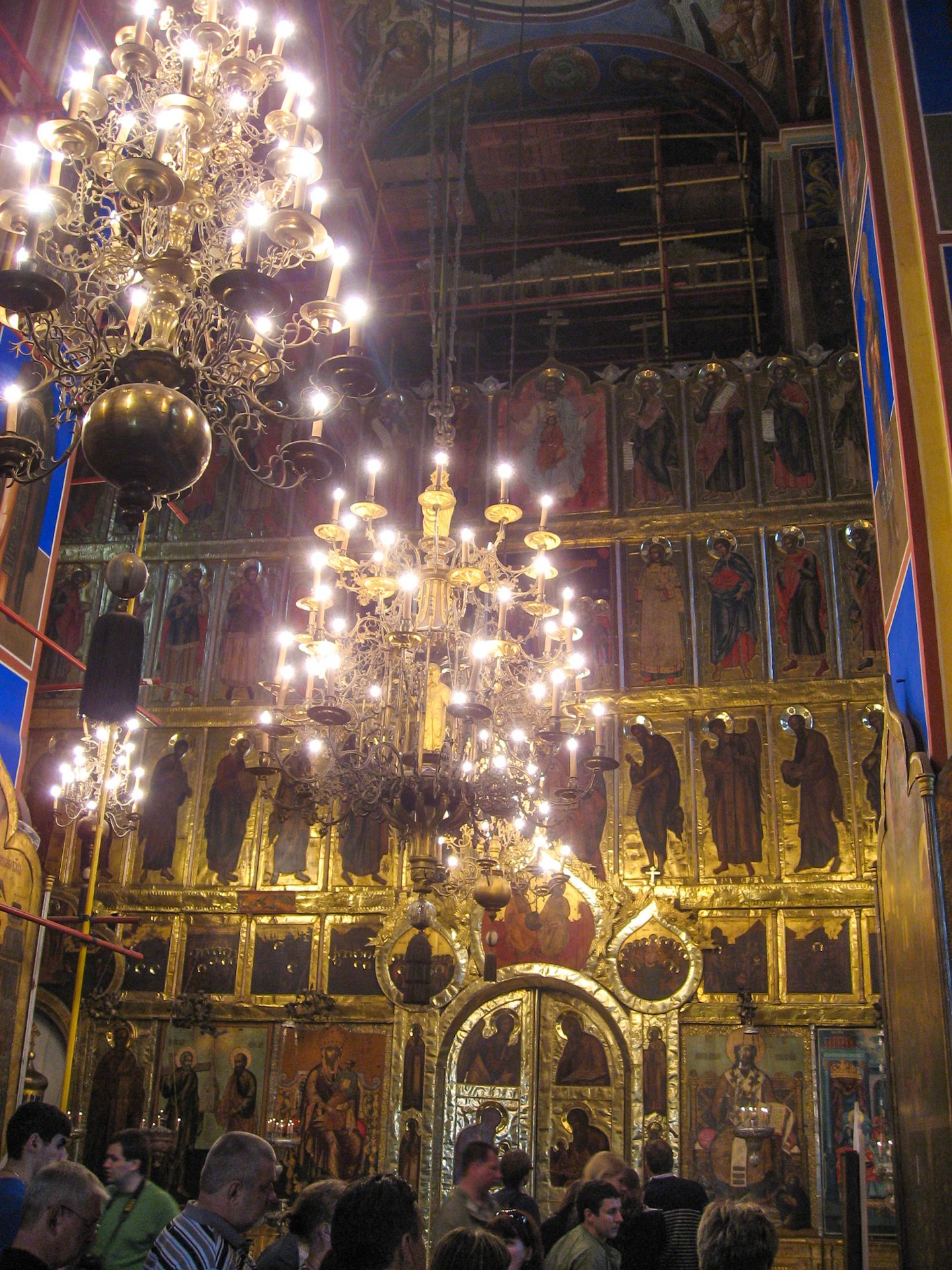 Иконостас Богородице-Рождественского собора в Суздале